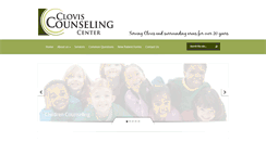 Desktop Screenshot of cloviscounselingcenter.com